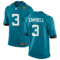 Mens Jacksonville Jaguars #3 Tyson Campbell Nike Teal Alternate Vapor F.U.S.E. Limited Jersey