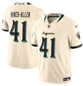 Men’s Jacksonville Jaguars #41 Josh Hines-Allen Cream 2026 F.U.S.E. Rivalries Collection Limited Stitched Football Jersey