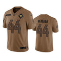Men’s Jacksonville Jaguars #44 Travon Walker Brown 2023 Salute To Service Limited Jersey
