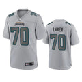 Mens Jacksonville Jaguars #70 Cole Van Lanen Gray Atmosphere Fashion Game Jersey