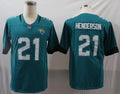 Men’s Jacksonville Jaguars CJ Henderson #21 Teal Jersey