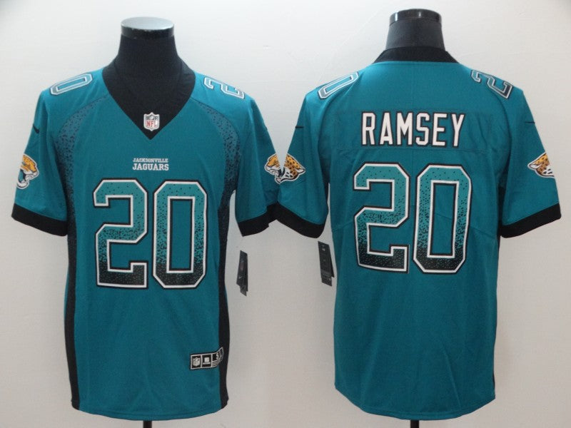 Men’s Jacksonville Jaguars Jalen Ramsey #20 Teal Jersey
