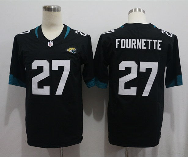 Men’s Jacksonville Jaguars Leonard Fournette #27 Black Jersey