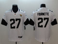 Men’s Jacksonville Jaguars Leonard Fournette #27 White Jersey