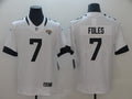 Men’s Jacksonville Jaguars Nick Foles #7 White Jersey