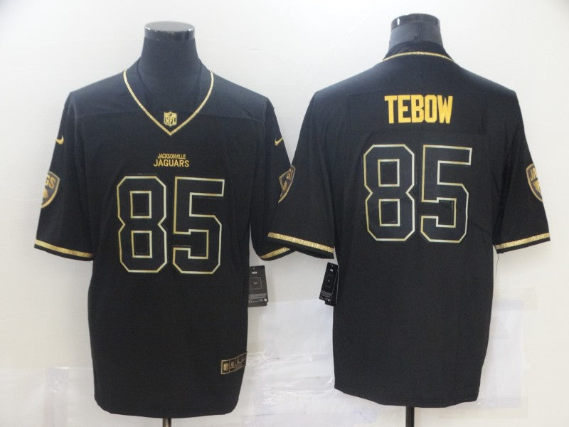 Men’s Jacksonville Jaguars Tim Tebow #85 Black Jersey
