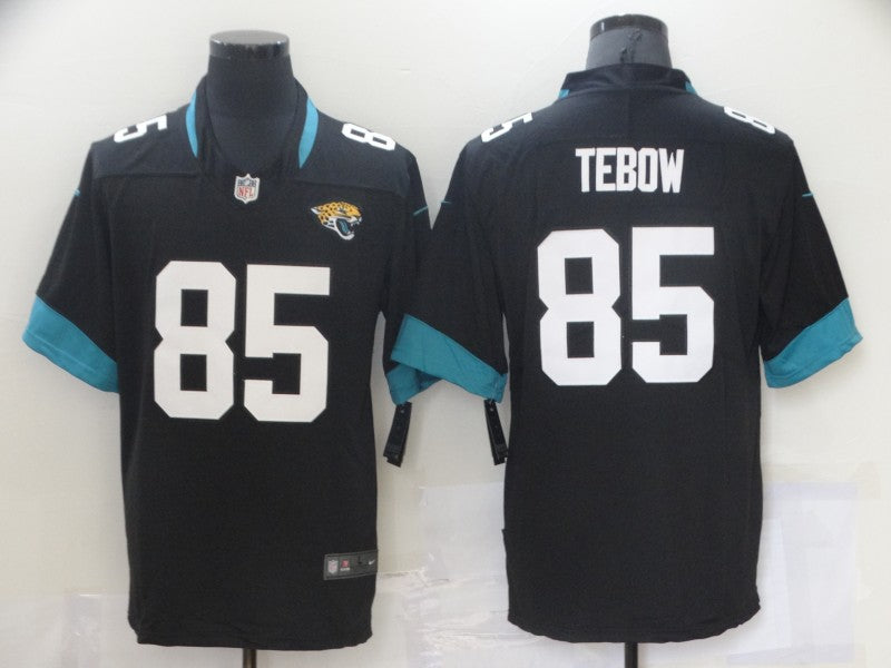 Men’s Jacksonville Jaguars Tim Tebow #85 Black Jersey