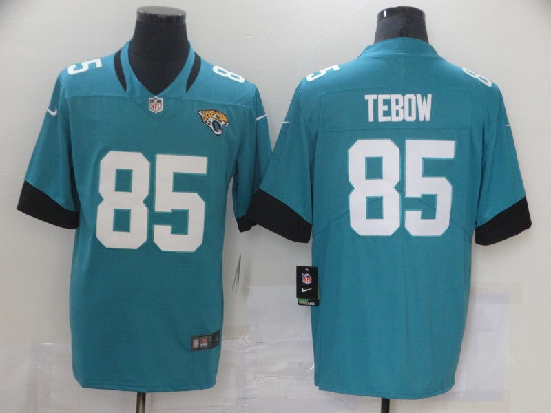 Men’s Jacksonville Jaguars Tim Tebow #85 Teal Jersey
