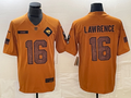 Men’s Jacksonville Jaguars Trevor Lawrence #16 Brown 2023 Salute To Service Limited Jersey