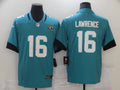 Men’s Jacksonville Jaguars Trevor Lawrence #16 Teal Jersey