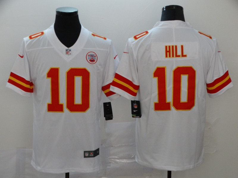 Men’s Kansas City Chiefs #10  Tyreek Hill Nike White Game Football Jersey