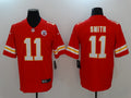 Men’s Kansas City Chiefs #11 Alex Smith Red Team Color Jersey