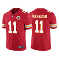 Men’s Kansas City Chiefs #11 Marquez Valdes-Scantling Nike Red Vapor Untouchable Limited Jersey