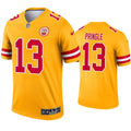 Men’s Kansas City Chiefs #13 Byron Pringle Nike Gold Inverted Legend Jersey