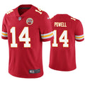 Men’s Kansas City Chiefs #14 Cornell Powell Nike Red Vapor Untouchable Limited Jersey
