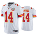 Men’s Kansas City Chiefs #14 Cornell Powell Nike White Vapor Untouchable Limited Jersey