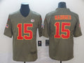 Men’s Kansas City Chiefs #15 Patrick Mahomes Brown Jersey