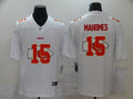 Men’s Kansas City Chiefs #15 Patrick Mahomes White Alternate Jersey