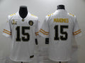 Men’s Kansas City Chiefs #15 Patrick Mahomes White Jersey