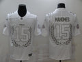 Men’s Kansas City Chiefs #15 Patrick Mahomes White Jersey