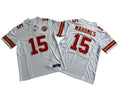 Men’s Kansas City Chiefs #15 Patrick Mahomes White Nike 2023 Vapor F.U.S.E. Limited Jersey