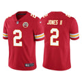 Men’s Kansas City Chiefs #2 Ronald Jones II Nike Red Vapor Untouchable Limited Jersey