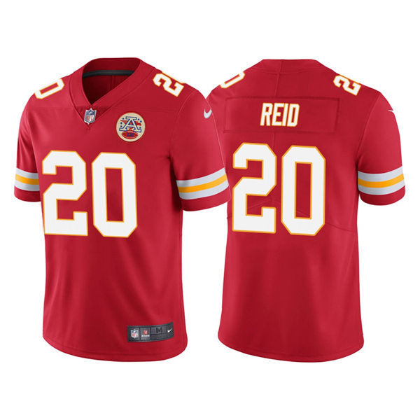 Men’s Kansas City Chiefs #20 Justin Reid Nike Red Vapor Untouchable Limited Jersey