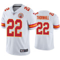 Men’s Kansas City Chiefs #22 Juan Thornhill Nike White Vapor Untouchable Limited Jersey