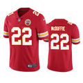 Men’s Kansas City Chiefs #22 Trent McDuffie Nike Red Vapor Untouchable Limited Jersey