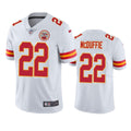 Men’s Kansas City Chiefs #22 Trent McDuffie Nike White Vapor Untouchable Limited Jersey