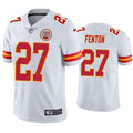 Men’s Kansas City Chiefs #27 Rashad Fenton Nike White Vapor Untouchable Limited Jersey