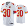 Men’s Kansas City Chiefs #30 Deandre Baker Nike White Vapor Untouchable Limited Jersey
