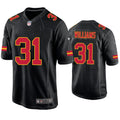 Men’s Kansas City Chiefs #31 Darrel Williams Nike Black Game Fashion Jersey