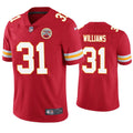 Men’s Kansas City Chiefs #31 Darrel Williams Nike Red Vapor Untouchable Limited Jersey