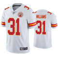 Men’s Kansas City Chiefs #31 Darrel Williams Nike White Vapor Untouchable Limited Jersey