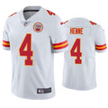 Men’s Kansas City Chiefs #4 Chad Henne Nike White Vapor Untouchable Limited Jersey