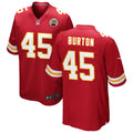 Men’s Kansas City Chiefs #45 Michael Burton Nike Red Vapor Untouchable Limited Jersey