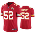 Men’s Kansas City Chiefs #52 Creed Humphrey Nike Red Vapor Untouchable Limited Jersey