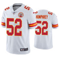Men’s Kansas City Chiefs #52 Creed Humphrey Nike White Vapor Untouchable Limited Jersey