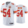 Men’s Kansas City Chiefs #54 Nick Bolton Nike White Vapor Untouchable Limited Jersey