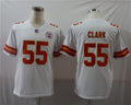 Men’s Kansas City Chiefs #55 Frank Clark Nike White Game Football Jersey