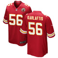 Men’s Kansas City Chiefs #56 George Karlaftis Nike Red Vapor Untouchable Limited Jersey
