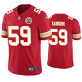 Men’s Kansas City Chiefs #59 Joshua Kaindoh Nike Red Vapor Untouchable Limited Jersey