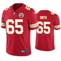 Men’s Kansas City Chiefs #65 Trey Smith Nike Red Vapor Untouchable Limited Jersey