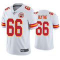 Men’s Kansas City Chiefs #66 Austin Blythe Nike White Vapor Untouchable Limited Jersey