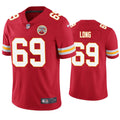 Men’s Kansas City Chiefs #69 Kyle Long Nike Red Vapor Untouchable Limited Jersey