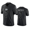 Mens Kansas City Chiefs #7 Harrison Butker Black Reflective Limited Jersey