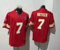 Men’s Kansas City Chiefs #7 Harrison Butker Nike Red F.U.S.E. Vapor Limited Jersey