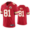 Men’s Kansas City Chiefs #81 Blake Bell Nike Red Vapor Untouchable Limited Jersey
