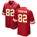 Men’s Kansas City Chiefs #82 Daurice Fountain Nike Red Vapor Untouchable Limited Jersey